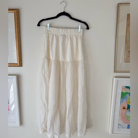 Johnny Was Dresses & Skirts - Johnny Was Cream Maxi Skirt